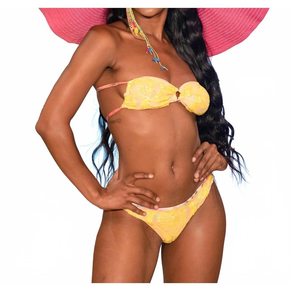 NEW GYV ME BODY tahiti bra top in sunshine